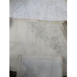 THREE VARIOUS UNFRAMED LOCAL MAPS