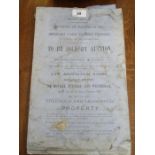 TWO VICTORIAN LIVERPOOL PROPERTY AUCTION CATALOGUES