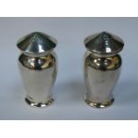 PAIR OF HALLMARKED SILVER SHAKERS