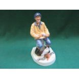 ROYAL DOULTON UNGLAZED CERAMIC FIGURE - THE SEAFARER, HN2455, APPROXIMATELY 23.