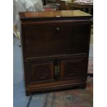 REPRODUCTION ORIENTAL STYLE SIDE CABINET