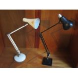 TWO VINTAGE ANGLEPOISE LAMPS