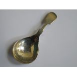 MODERN HALLMARKED SILVER TEA CADDY SPOON