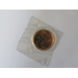 2007 GOLD PROOF HALF SOVEREIGN