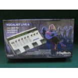 BOXED DIGITECH VOCALIST LIVE 4 MULTI-PART VOCAL HARMONY FOR GUITARISTS