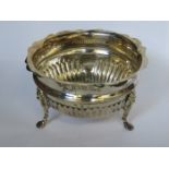 HALLMARKED SILVER SUGAR BOWL,