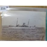 A Thomas Singleton of Guernsey photograph 388 S.S. Channel Queen Guernsey (This ship was wrecked