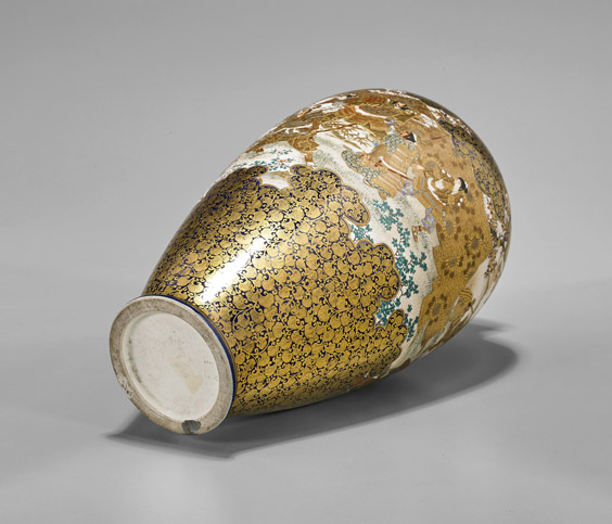 FINE ANTIQUE SATSUMA VASE - Image 3 of 3