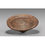 PRE-COLUMBIAN PAINTED POTTERY BOWL