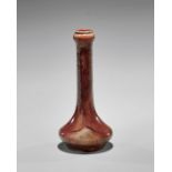 ANTIQUE FLAMBÉ GLAZED BOTTLE VASE