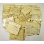 A quantity of 18th & 19th century Essex related deeds and documents.