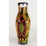 A Moorcroft 'Staffordshire Gold' pattern vase by Alicia Amison, c. 2010, H. 25.5 cm, (Boxed).