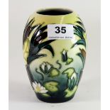 A Moorcroft 'Lamia' pattern vase, c. 1995, H. 13.5cm. Excellent condition.