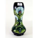 A Moorcroft 'Windsor Carnation' design vase commissioned by Sally Tuffin for 'Talents of Windsor',