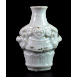 A 19th century Chinese porcelain snuff bottle, H. 5.5cm.