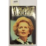 An authographed copy of Margaret Thatcher's "The Downing Street Years".