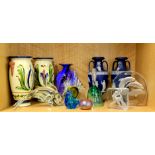 A quantity of mixed glass and ceramic items.