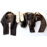 Four mixed vintage fur collars and stoles.