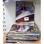 A set of Shipping Wonders of the World magazines.