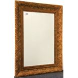 A 1920's / 1930's gilt framed mirror, 59 x 80cm.