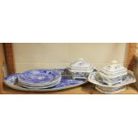 A quantity of Spode and other porcelain.