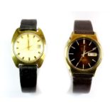 Two gentleman's wristwatches.