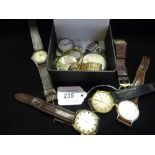 A quantity of wristwatches, to include examples by Avia, Rideau, Fond Acier and others,