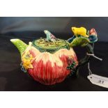 A 20th century Taiwan-Cochin ceramic teapot,