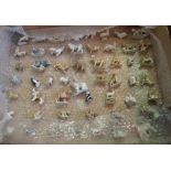 A good collection of Wade Whimsies animals (circa 50 pieces), comprising examples from sets 1-10,