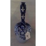 A William Moorcroft MacIntyre Florian Ware vase of bottle form (26cm),