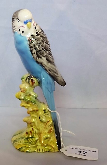 A Beswick figure of a budgerigar no. 1216. - Image 2 of 2