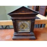 A late 19th century German mantel clock,
