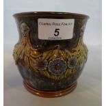 A Royal Doulton earthenware vase,