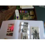 An interesting collection of medals, ephemera and other items,