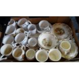 A box containing a quantity of Royal Doulton Bunnykins tableware and a small quantity of Royal