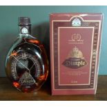 A bottle of Dimple De Luxe Scotch Whisky, aged 15 years, in original box, 1L, 43% vol.