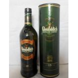 A bottle of Glenfiddich Distillery Edition Single Malt Scotch Whisky, aged 15 years,