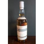 A bottle of Cragganmore Single Highland Malt Scotch Whisky, aged 12 years, bottled in the 1970s,