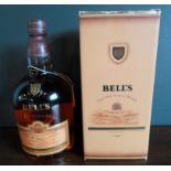 A bottle of Bell's Fine Old Scotch Whisky, aged 12 years, in original box, 1L, 43% vol.