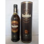 A bottle of Glenfiddich Solera Reserve Single Malt Scotch Whisky, aged 15 years, in original box,