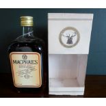 A bottle of Macphail's Gold 106 Single Malt Scotch Whisky, aged 10 years, bottled in the 1980s,