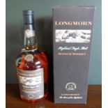 A bottle of Longmorn Highland Single Malt Scotch Whisky, aged 15 years, in original box, 1L,