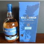 A bottle of Kilchoman Islay Single Malt Scotch Whisky, Winter 2010 Release, in original box, 70cl,