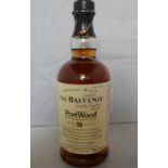 A bottle of Balvenie PortWood Single Malt Scotch Whisky, aged 21 years, 70cl, 40% vol.