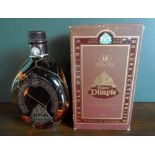 A bottle of Dimple De Luxe Scotch Whisky, old bottling, aged 15 years, in original box, 75cl,