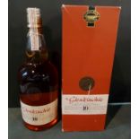 A bottle of Glenkinchie Edinburgh Malt Lowland Scotch Whisky, aged 10 years, 1ltr, 43% vol,