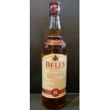 A bottle of Bell's Extra Special Old Scotch Whisky, Special Millennium Bottling,