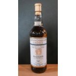 A bottle of Baldnoch Connoisseurs Lowland Single Malt Scotch Whisky, distilled 1987, 70cl, 40% vol.