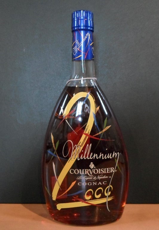 A bottle of Courvoisier Millennium Cognac, 70cl, 40% vol.