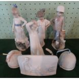 Two Lladro Collector's Society bells (1993 & 1994),